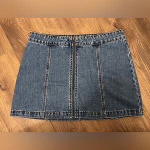 Altar’d State Jean Skirt